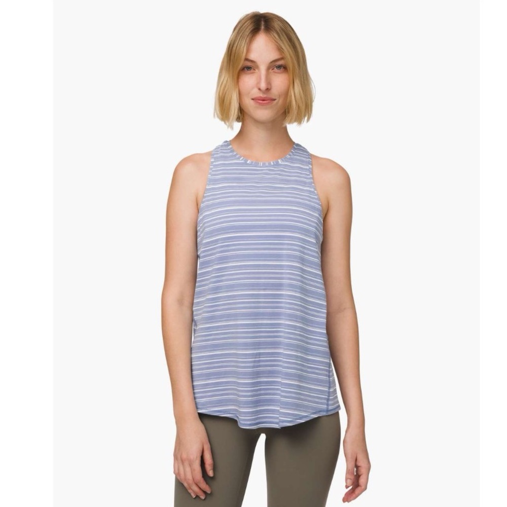 Lululemon All Tied Up Tank
Cut Back Stripe Tempest Blue White 6 - Picture 2 of 16